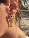Aretes Pez de Trópico Gold