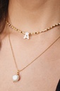 Nácar Letter Choker