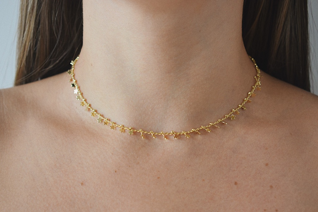 Bold Stars Choker