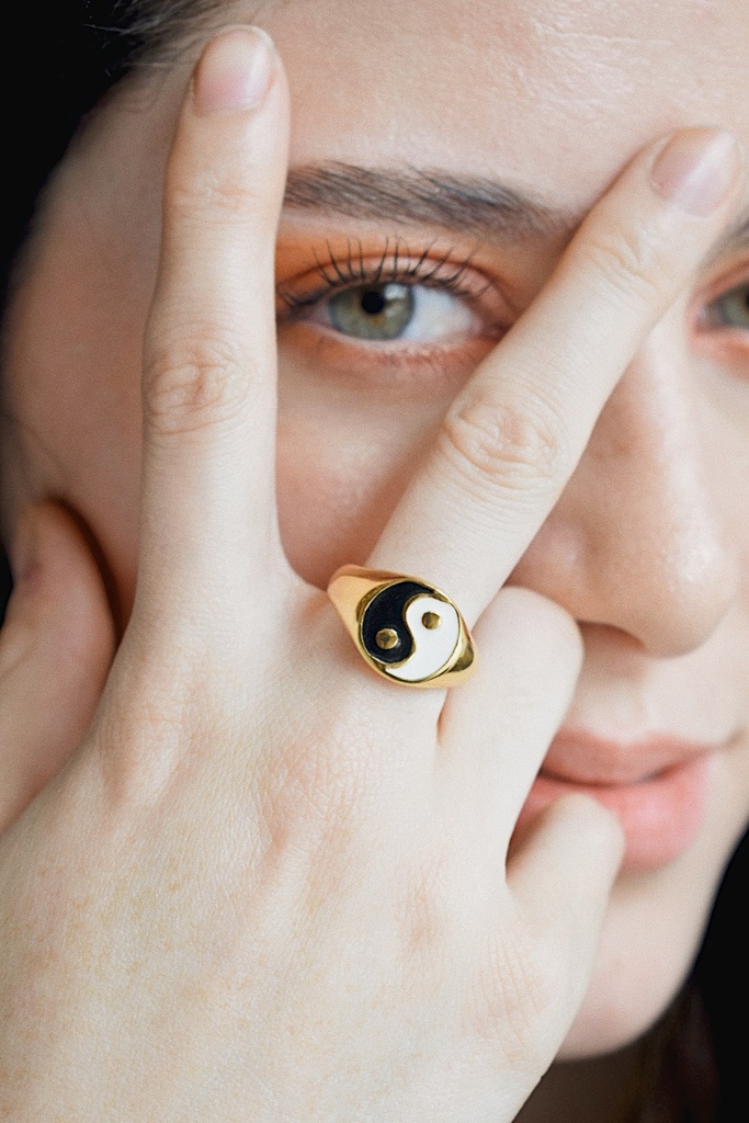 Anillo Yin Yang