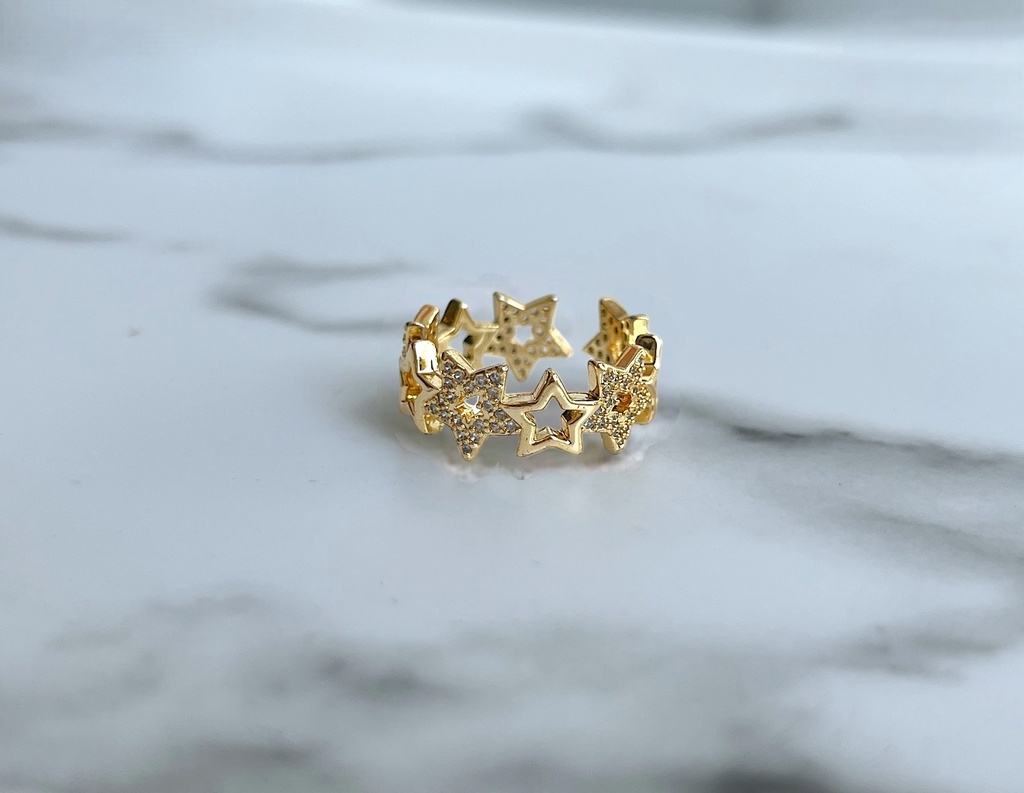 Anillo Circonia Star