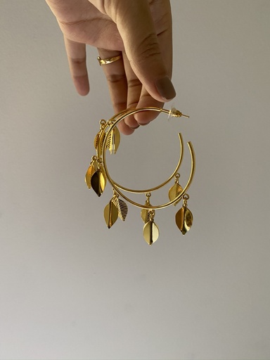 Leaf Hoops