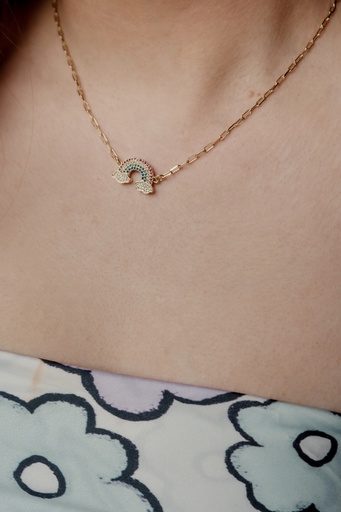 Color rainbow necklace